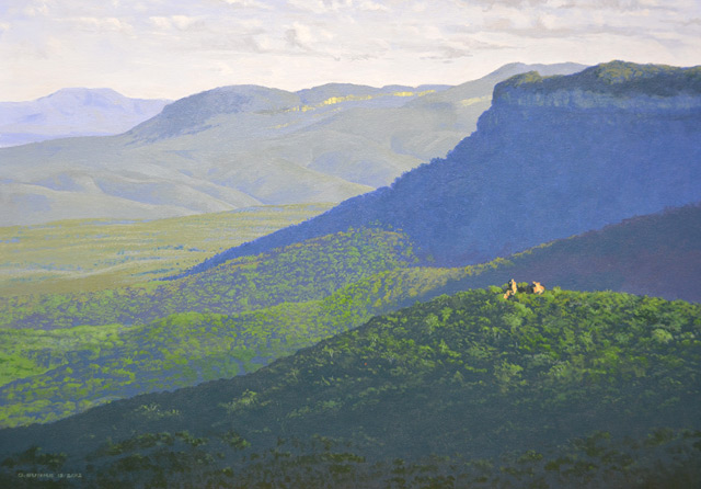 The Ruined Castle, in the Blue Mountains west of Sydney.