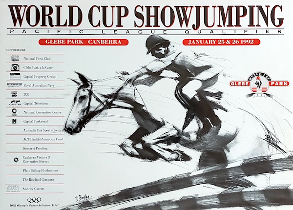 Showjumping Poster